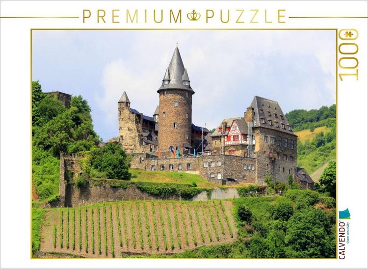 Produktbild: CALVENDO Puzzle Burg Stahleck in Bacharach | 1000 Teile Lege-Gr&ouml;&szlig;e 64x48cm Foto-Puzzle f&uuml;r gl&uuml;ckliche Stunden
