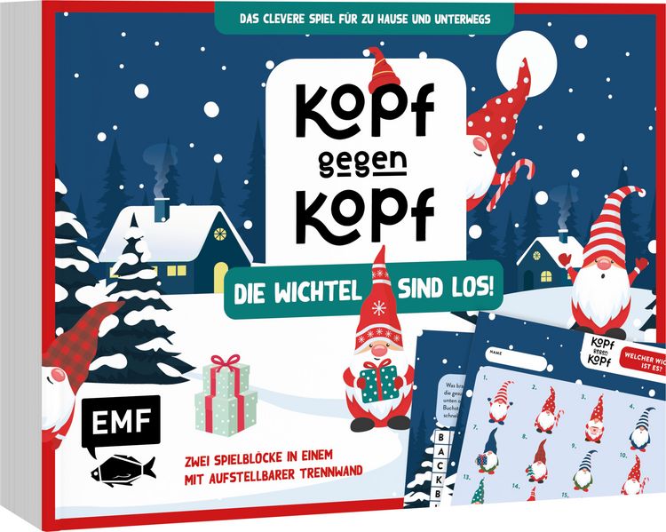 Produktbild: Der ultimative Spielblock: Kopf gegen Kopf &ndash; Die Wichtel sind los!