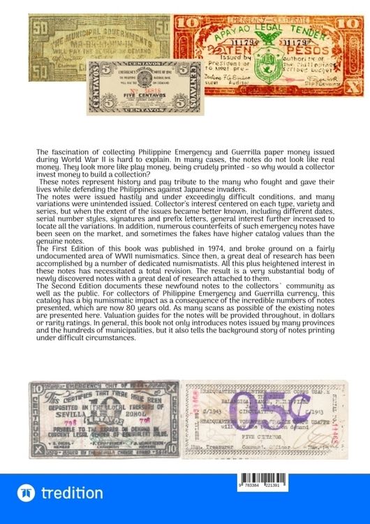 Produktbild: Philippine Emergency and Guerrilla Currency of World War II - 2nd Edition