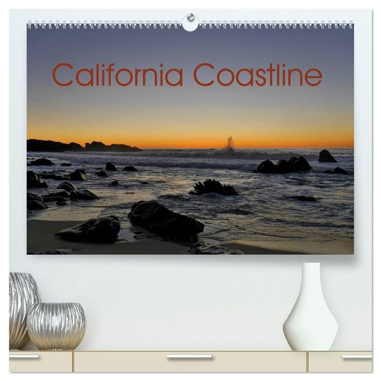 Produktbild: California Coasline (High Quality Premium Wall Calendar 2026 DIN A2 landscape),CALVENDO 12 Month Wall Calendar