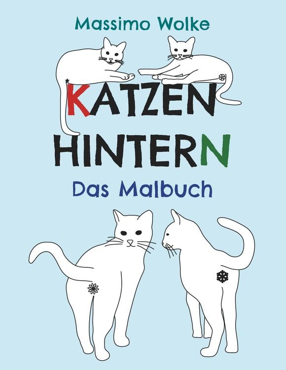 Produktbild: Katzenhintern - Das Malbuch