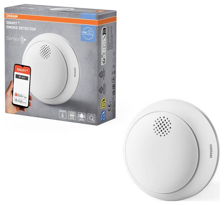 Produktbild: OSRAM HOMELIGHTING Smart+ Funk-Rauchmelder