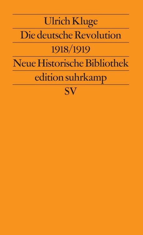 Produktbild: Die deutsche Revolution 1918/1919
