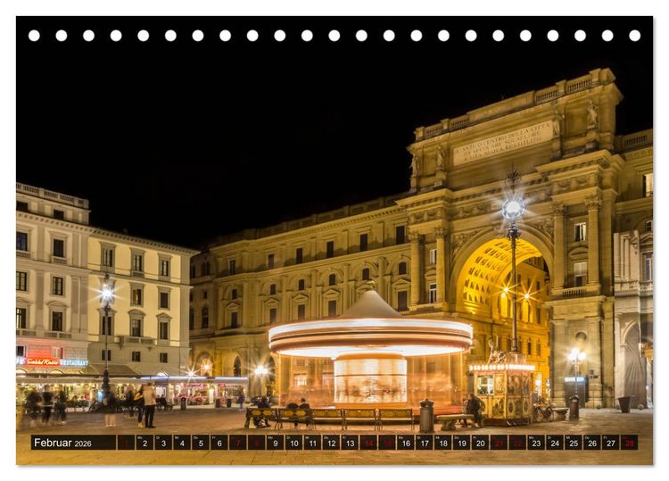 Produktbild: Impressionen aus FLORENZ (Tischkalender 2026 DIN A5 quer), CALVENDO Monatskalender