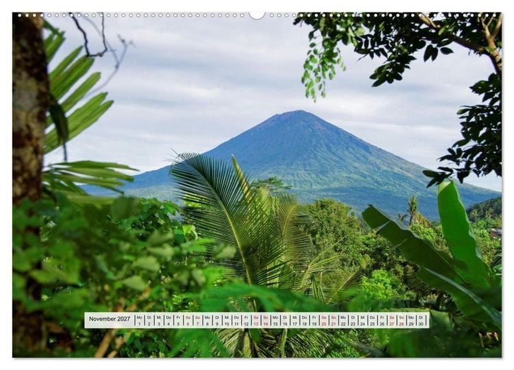 Produktbild: Bali - Faszination Indonesien (Wandkalender 2027 DIN A2 quer), CALVENDO Monatskalender