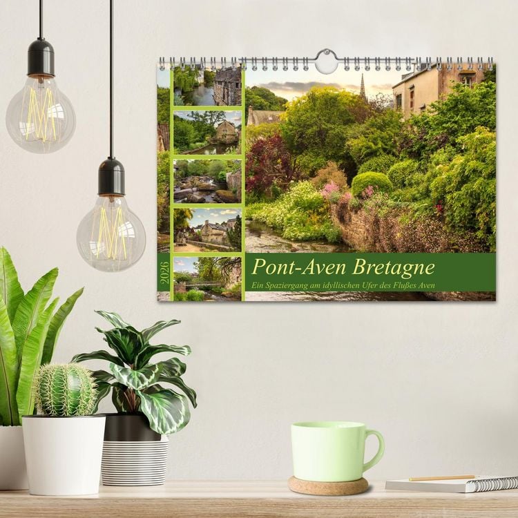 Produktbild: Pont-Aven Bretagne (Wandkalender 2026 DIN A4 quer), CALVENDO Monatskalender