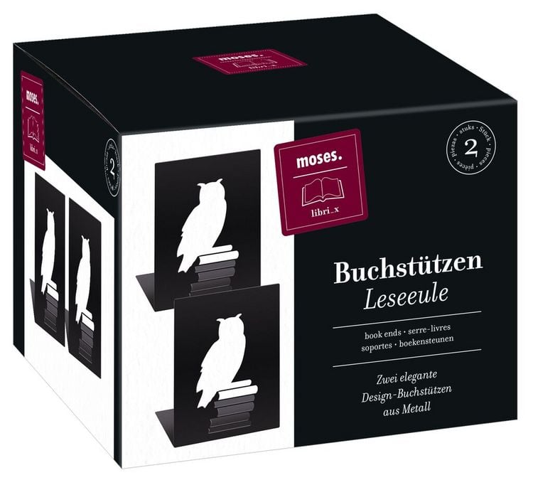 Produktbild: moses. libri_x Buchst&uuml;tzen Leseeule