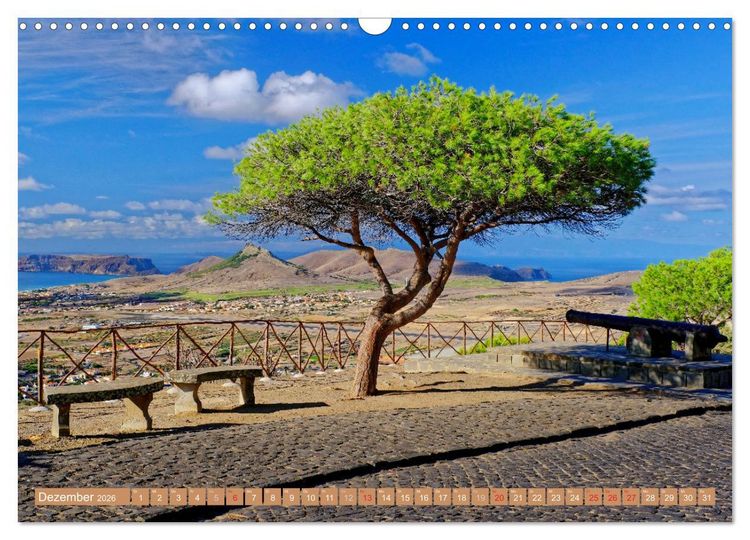 Produktbild: Porto Santo Trauminsel im Atlantik (Wandkalender 2026 DIN A3 quer), CALVENDO Monatskalender