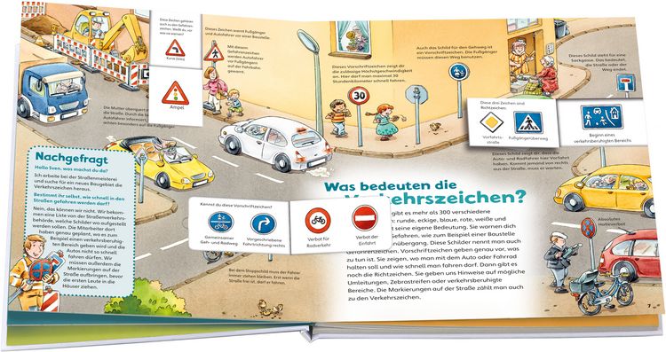 Produktbild: WAS IST WAS Junior Band 28. Im Stra&szlig;enverkehr
