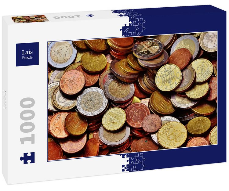 Produktbild: Lais Puzzle M&uuml;nzen 1000 Teile