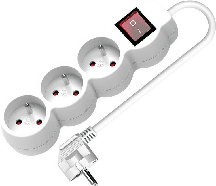 Produktbild: Value 19.99.0960 Steckdosenleiste Wei&szlig; CEE-Stecker 1St.