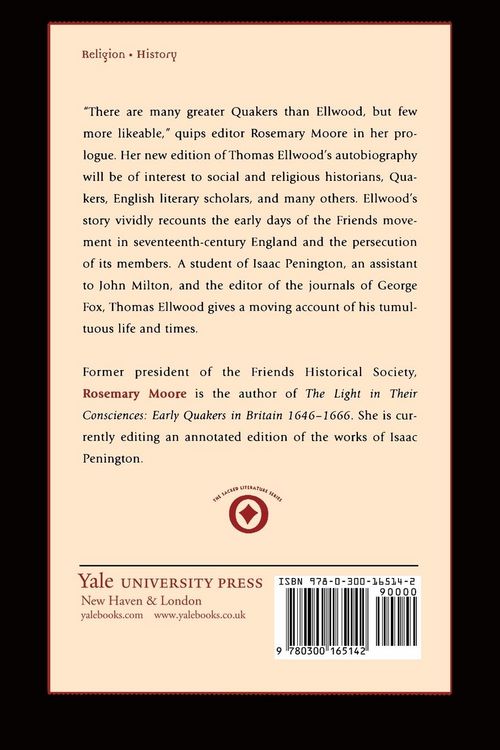 Produktbild: The History of the Life of Thomas Ellwood