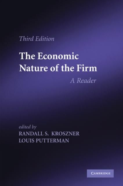 Produktbild: Economic Nature of the Firm