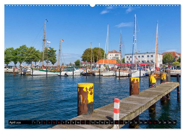 Produktbild: Laboe - Urlaub am Meer (hochwertiger Premium Wandkalender 2026 DIN A2 quer), Kunstdruck in Hochglanz