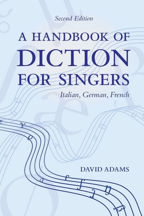 Produktbild: Handbook of Diction for Singers