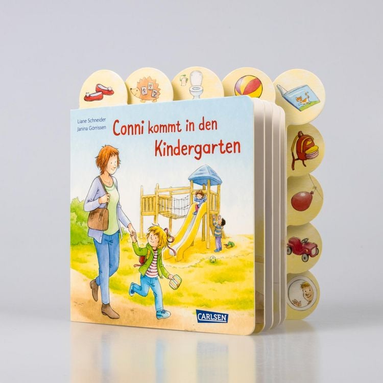 Produktbild: Conni-Pappbilderbuch: Conni kommt in den Kindergarten