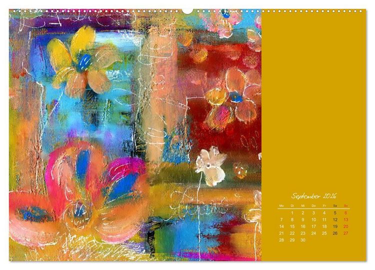 Produktbild: Blumenduft (hochwertiger Premium Wandkalender 2026 DIN A2 quer), Kunstdruck in Hochglanz