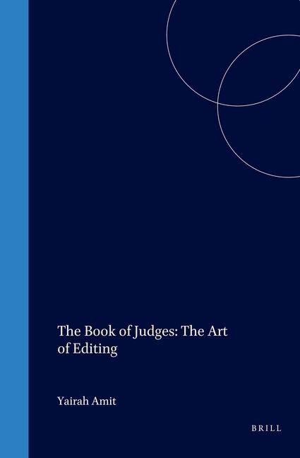 Produktbild: The Book of Judges: The Art of Editing