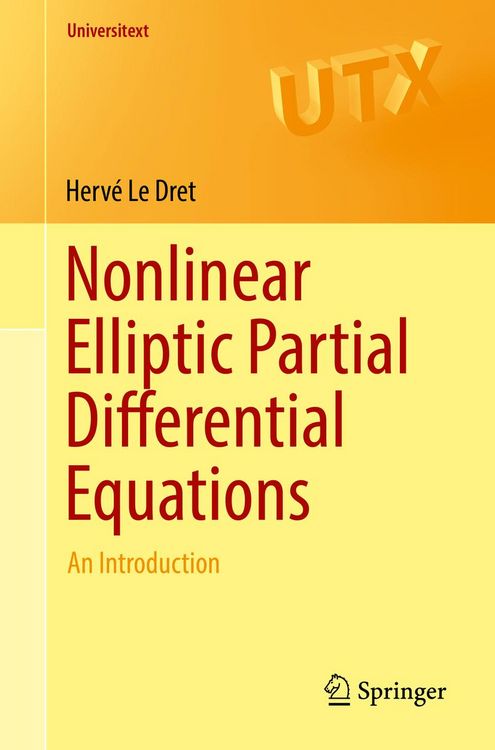 Produktbild: Nonlinear Elliptic Partial Differential Equations