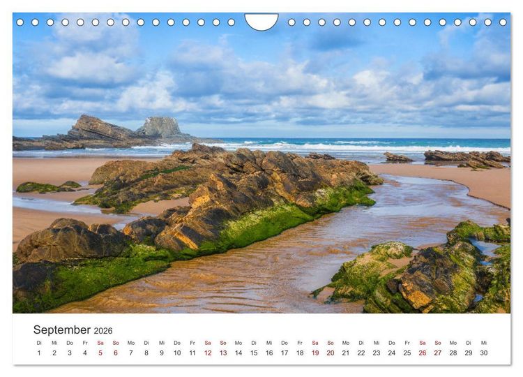 Produktbild: Wo die Wellen tanzen (Wandkalender 2026 DIN A4 quer), CALVENDO Monatskalender