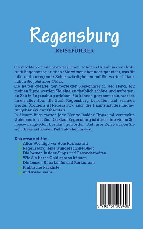 Produktbild: Regensburg Reisef&uuml;hrer