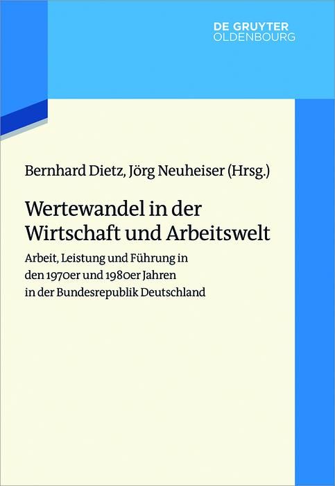 Produktbild: Wertewandel in der Wirtschaft und Arbeitswelt