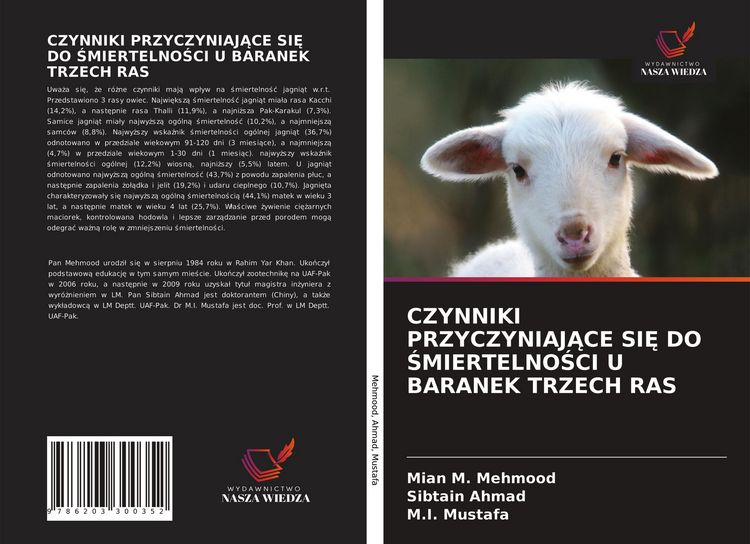 Produktbild: Czynniki Przyczyniaj&iquest;ce Si&iquest; Do &iquest;miertelno&iquest;ci U Baranek Trzech Ras