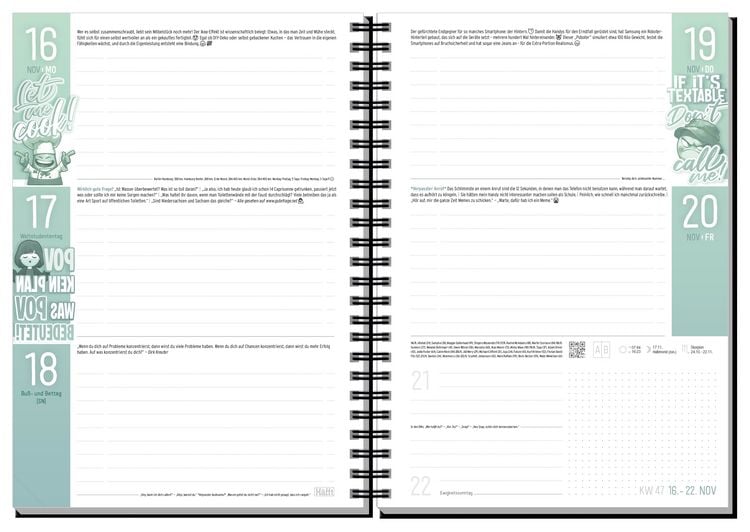 Produktbild: H&auml;fft PLANER Premium - Sch&uuml;ler-Kalender 26/27
