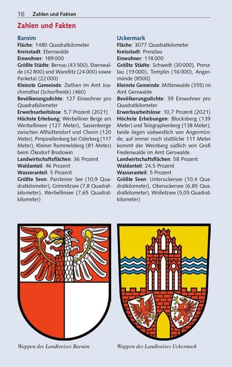 Produktbild: TRESCHER Reisef&uuml;hrer Barnim und Uckermark