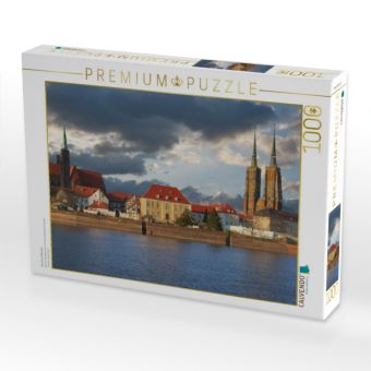 Produktbild: CALVENDO Puzzle Dominsel Breslau | 1000 Teile Lege-Gr&ouml;&szlig;e 64x48cm Foto-Puzzle f&uuml;r gl&uuml;ckliche Stunden