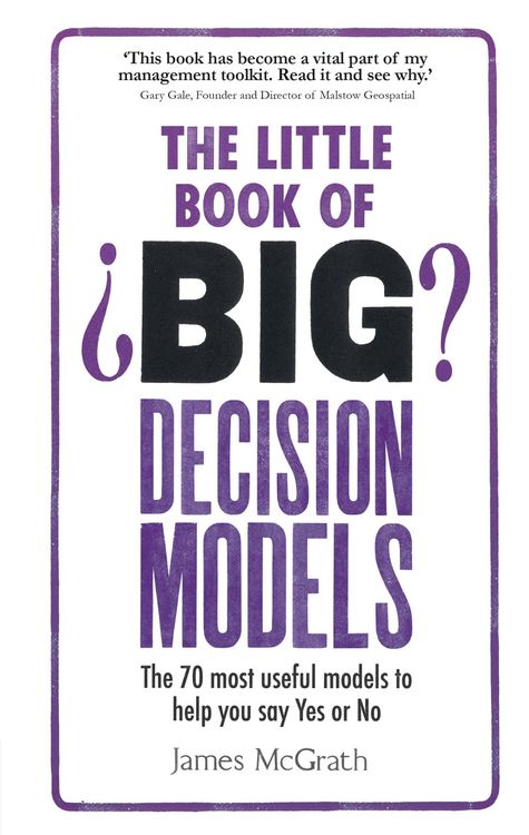 Produktbild: Little Book of Big Decision Models, The