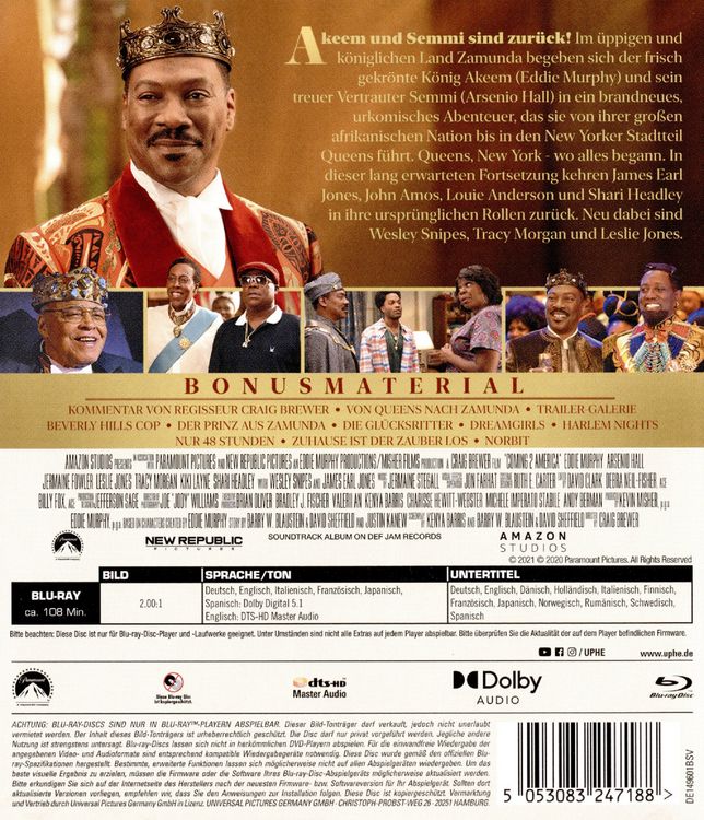 Produktbild: Der Prinz aus Zamunda 2