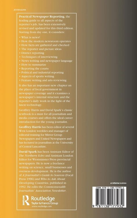 Produktbild: Practical Newspaper Reporting