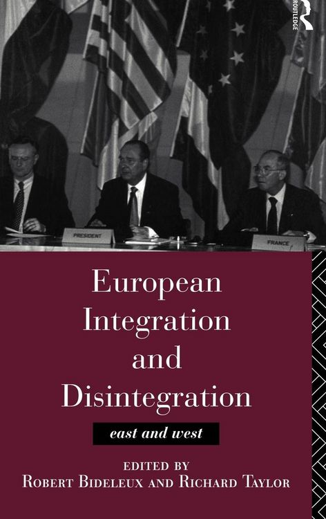 Produktbild: European Integration and Disintegration