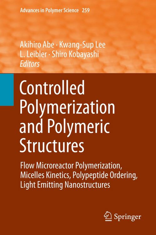 Produktbild: Controlled Polymerization and Polymeric Structures
