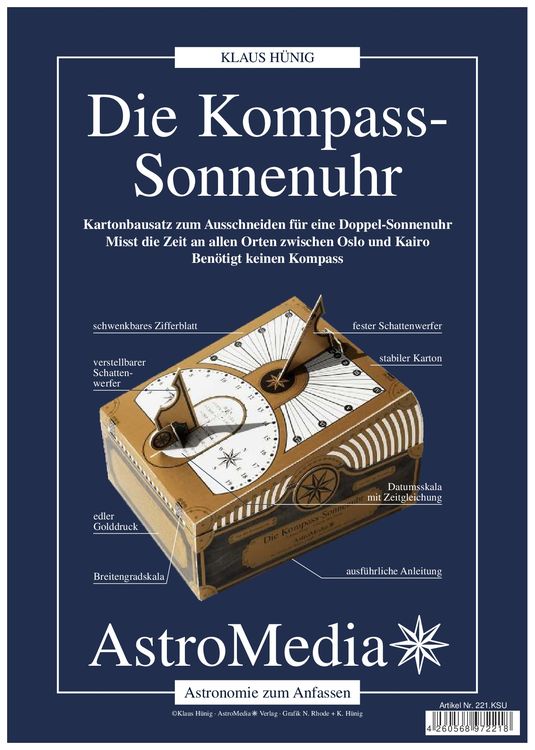 Produktbild: Die Kompass-Sonnenuhr