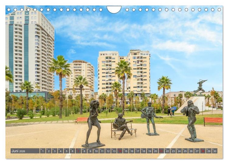 Produktbild: Durr&euml;s und Kruja &ndash; Sch&auml;tze Albaniens (Wandkalender 2026 DIN A4 quer), CALVENDO Monatskalender