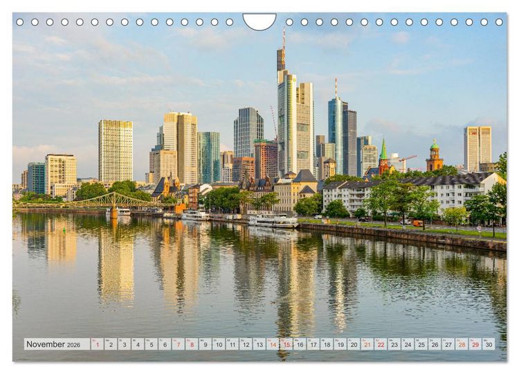 Produktbild: Frankfurt am Main Impressionen (Wandkalender 2026 DIN A4 quer), CALVENDO Monatskalender