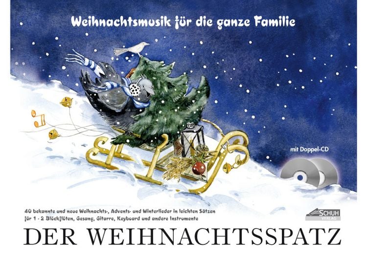 Produktbild: Der Weihnachtsspatz (mit Begleit-CD)