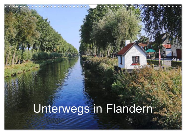 Produktbild: Unterwegs in Flandern (Wandkalender 2026 DIN A3 quer), CALVENDO Monatskalender