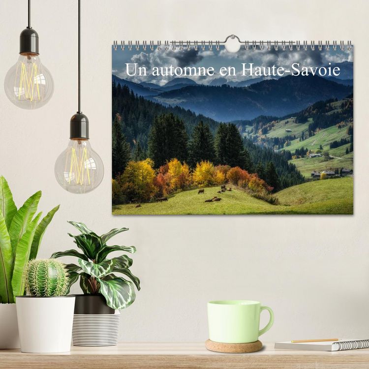 Produktbild: Un automne en Haute-Savoie (Calendrier mural 2026 DIN A4 vertical), CALVENDO calendrier mensuel