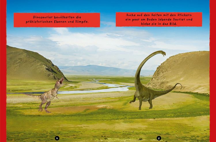 Produktbild: Dein Stickerabenteuer &ndash; Dinosaurier