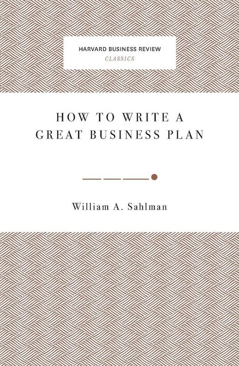 Produktbild: How to Write a Great Business Plan