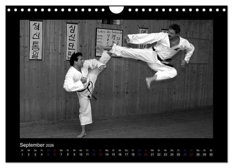 Produktbild: Traditionelles Taekwon-Do (Wandkalender 2026 DIN A4 quer), CALVENDO Monatskalender