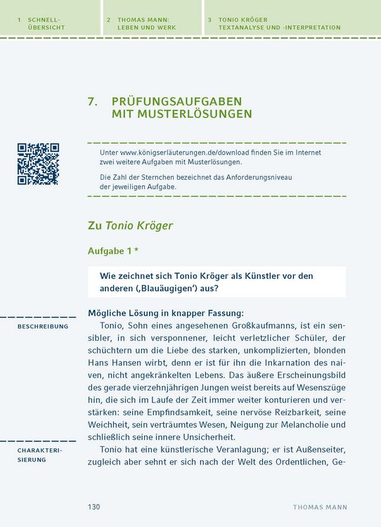 Produktbild: Tonio Kr&ouml;ger / Mario und der Zauberer von Thomas Mann
