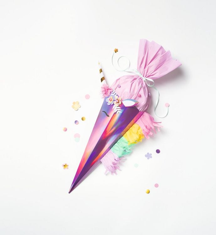 Produktbild: Folia Schult&uuml;te Bastelset UNICORN SCHOOL, 1er Set