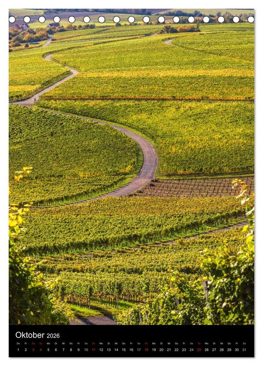 Produktbild: Iphofen - Wein und Kultur (Tischkalender 2026 DIN A5 hoch), CALVENDO Monatskalender