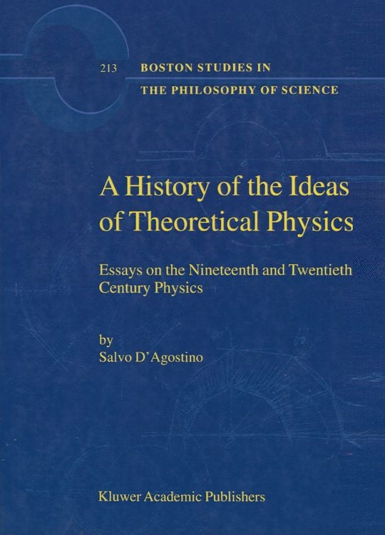 Produktbild: A History of the Ideas of Theoretical Physics