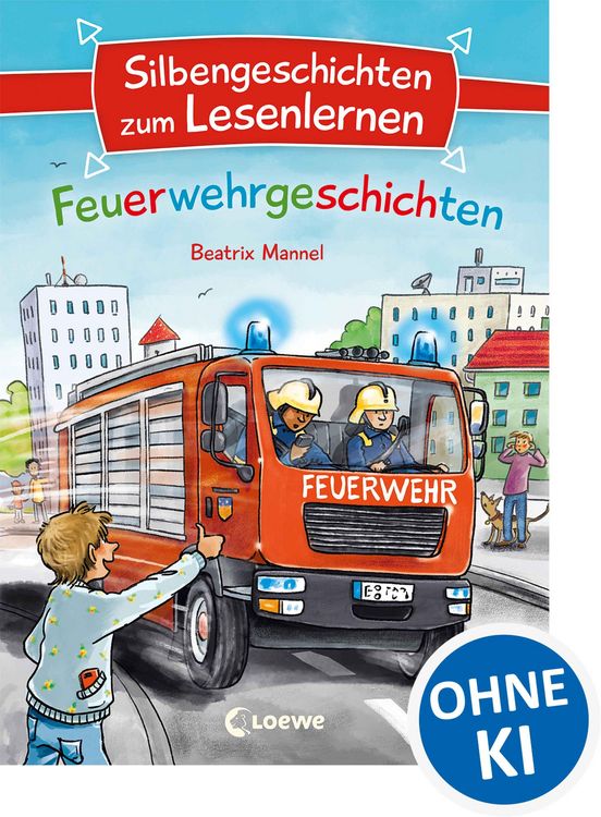 Produktbild: Silbengeschichten zum Lesenlernen - Feuerwehrgeschichten