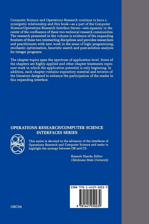 Produktbild: Advances in Computational and Stochastic Optimization, Logic Programming, and Heuristic Search